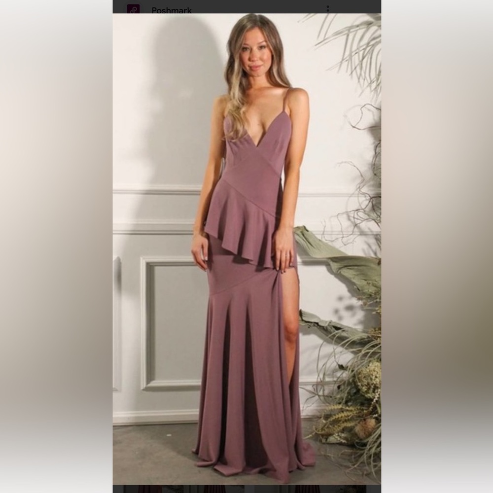 Katie may extra small purple prom/evening/formal dress